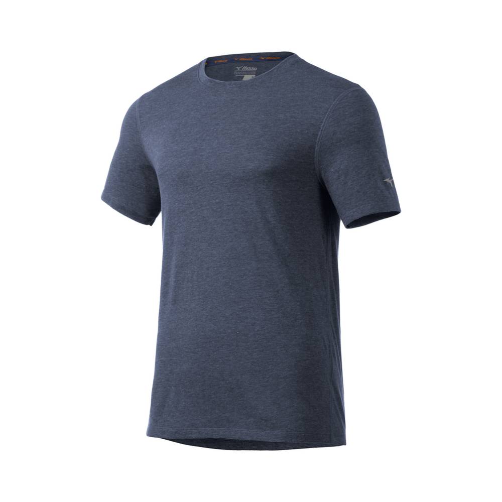 Mizuno Men's Inspire T-Shirts Indigo (421646-DQM)